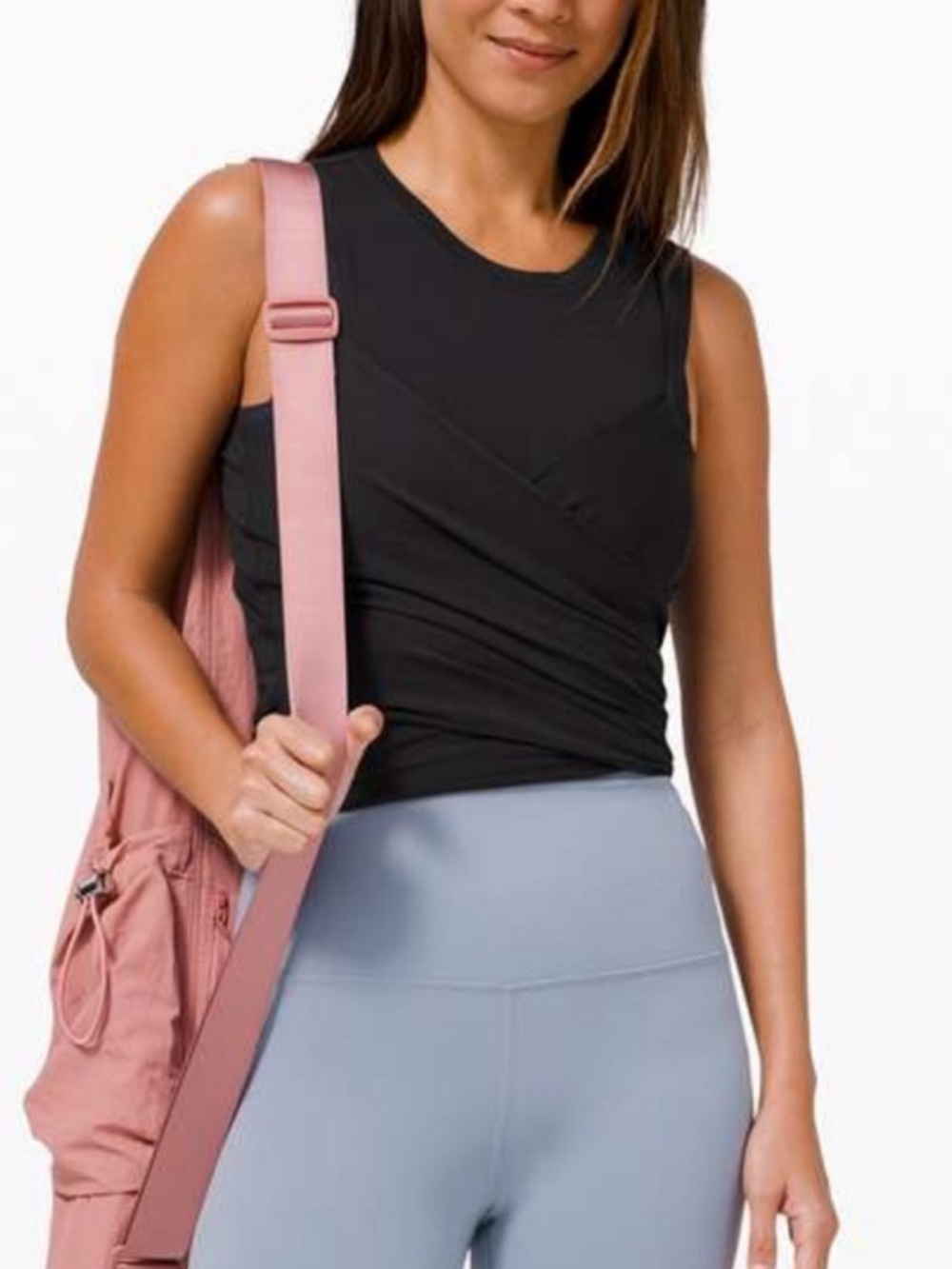 Lululemon Gather and Grow Tank Top in Black
